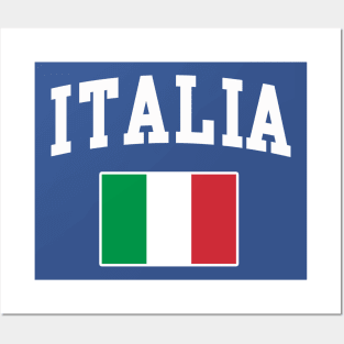 Italia Flag Italian Italy Posters and Art
